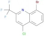 8-BROMO-4-CHLORO-2-(TRIFLUOROMETHYL)QUINOLINE