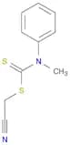 Cyanomethyl methyl(phenyl)carbamodithioate