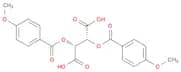 (2R,3R)-2,3-bis(4-methoxybenzoyloxy)butanedioic acid