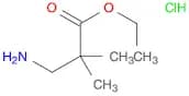 Ethyl 3-amino-2,2-dimethylpropanoate hydrochloride