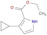 Ethyl 3-cyclopropyl-1H-pyrrole-2-carboxylate