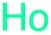 Holmium