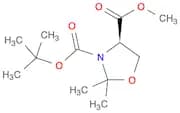 (R)-3-tert-Butyl 4-methyl 2,2-dimethyloxazolidine-3,4-dicarboxylate