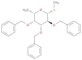 (2S,3R,4R,5S,6R)-3,4,5-Tris(benzyloxy)-2-methyl-6-(methylthio)tetrahydro-2H-pyran