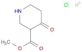 Methyl 4-oxopiperidine-3-carboxylate hydrochloride