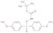 tert-Butyl (bis(4-methoxyphenyl)phosphoryl)oxycarbamate