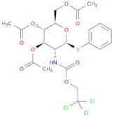 Phenyl 3,4,6-Tri-O-acetyl-2-deoxy-1-thio-2-(2,2,2-trichloroethoxyformamido)-β-D-glucopyranoside