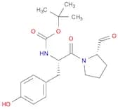 TERT-BUTYL N-[(2S)-1-[(2S)-2-FORMYLPYRROLIDIN-1-YL]-3-(4-HYDROXYPHENYL)-1-OXO-PROPAN-2-YL]CARBAMATE