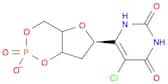 (6R)-6-(5CHLORO-2,6-DIOXO-1,2,3,6-TETRAHYDROPYRIMIDIN-4-YL)TETRAHYDRO-4H-FURO[3,2-D][1,3,2]DIOXAPH…