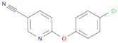 6-(4-CHLOROPHENOXY)NICOTINONITRILE