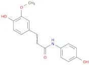 2-Propenamide, 3-(4-hydroxy-3-methoxyphenyl)-N-(4-hydroxyphenyl)-