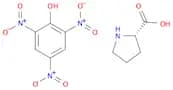 L-Proline, compd. with 2,4,6-trinitrophenol (1:1)