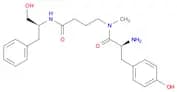 4-[[(2S)-2-AMINO-3-(4-HYDROXYPHENYL)PROPANOYL]-METHYL-AMINO]-N-[(2S)-1 -HYDROXY-3-PHENYL-PROPAN-2-…