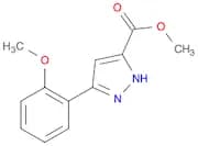 1H-Pyrazole-5-carboxylicacid, 3-(2-methoxyphenyl)-, methyl ester