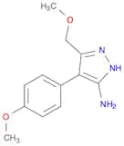 3-(METHOXYMETHYL)-4-(4-METHOXYPHENYL)-1H-PYRAZOL-5-AMINE