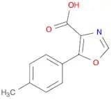 4-Oxazolecarboxylic acid, 5-(4-methylphenyl)-