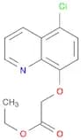 Acetic acid, [(5-chloro-8-quinolinyl)oxy]-, ethyl ester