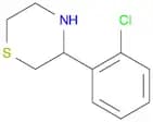 3-(2-Chlorophenyl)thiomorpholine