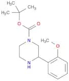 1-Piperazinecarboxylicacid, 3-(2-methoxyphenyl)-, 1,1-dimethylethyl ester