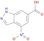 4-Nitro-1H-indazole-6-carboxylic acid