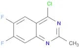 4-Chloro-6,7-difluoro-2-methylquinazoline