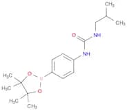 1-Isobutyl-3-(4-(4,4,5,5-tetramethyl-1,3,2-dioxaborolan-2-yl)phenyl)urea