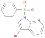 1-(Benzenesulfonyl)-3-bromo-1H-pyrrolo[2,3-b]pyridine