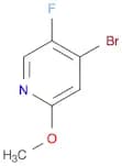 4-Bromo-5-fluoro-2-methoxypyridine