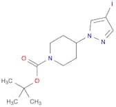 1-Piperidinecarboxylic  acid,  4-(4-iodo-1H-pyrazol-1-yl)-,  1,1-dimethylethyl  ester