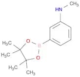 Benzenamine, N-methyl-3-(4,4,5,5-tetramethyl-1,3,2-dioxaborolan-2-yl)-