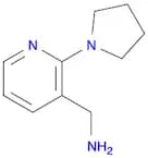 (2-Pyrrolidin-1-ylpyrid-3-yl)methylamine
