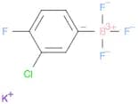 POTASSIUM (3-CHLORO-4-FLUOROPHENYL)TRIFLUOROBORATE