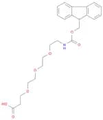 1-(9H-Fluoren-9-yl)-3-oxo-2,7,10,13-tetraoxa-4-azahexadecan-16-oic acid