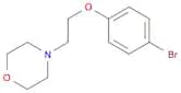 Morpholine,4-[2-(4-bromophenoxy)ethyl]-