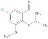5-CHLORO-2-ISOPROPOXY-3-METHOXYBENZALDEHYDE