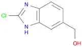1H-Benzimidazole-6-methanol,2-chloro-