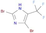 1H-Imidazole,2,5-dibromo-4-(trifluoromethyl)-