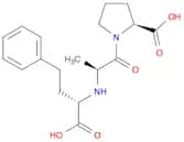 (S)-1-((S)-2-(((S)-1-Carboxy-3-phenylpropyl)amino)propanoyl)pyrrolidine-2-carboxylic acid