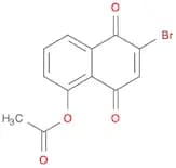 1,4-Naphthalenedione, 5-(acetyloxy)-2-bromo-