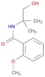 N-(2-HYDROXY-1,1-DIMETHYLETHYL)-2-METHOXYBENZENECARBOXAMIDE