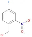 4-FLUORO-2-NITROBENZYL BROMIDE