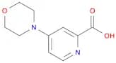 2-Pyridinecarboxylicacid, 4-(4-morpholinyl)-