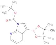 tert-Butyl 3-(4,4,5,5-tetramethyl-1,3,2-dioxaborolan-2-yl)-1H-pyrrolo[2,3-b]pyridine-1-carboxylate