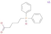 Sodium 5-(diphenylphosphinoyl)pentanoate
