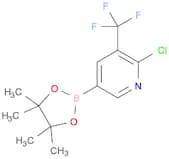2-chloro-5-(4,4,5,5-tetramethyl-1,3,2-dioxaborolan-2-yl)-3-(trifluoromethyl)pyridine