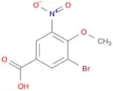 3-Bromo-4-methoxy-5-nitrobenzoic acid