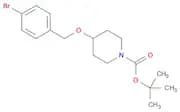 TERT-BUTYL 4-(4-BROMOBENZYLOXY)PIPERIDINE-1-CARBOXYLATE