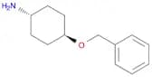 Cyclohexanamine, 4-(phenylmethoxy)-, trans-