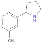 2-(3-Methylphenyl)pyrrolidine