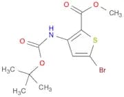 Methyl 5-bromo-3-((tert-butoxycarbonyl)amino)thiophene-2-carboxylate